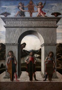 Triumphal Arch of the Doge Nicolò Tron by Unbekannt Unbekannt